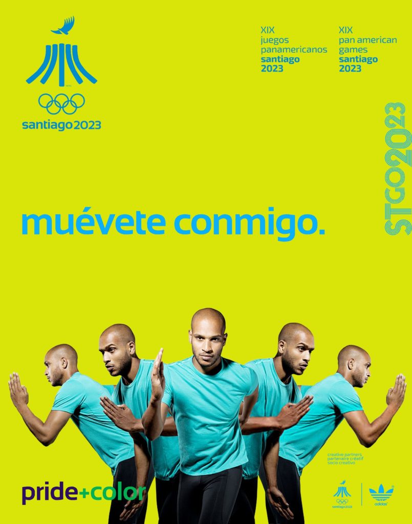 Juegos Panamericanos Santiago 2023 muevete conmigo simple