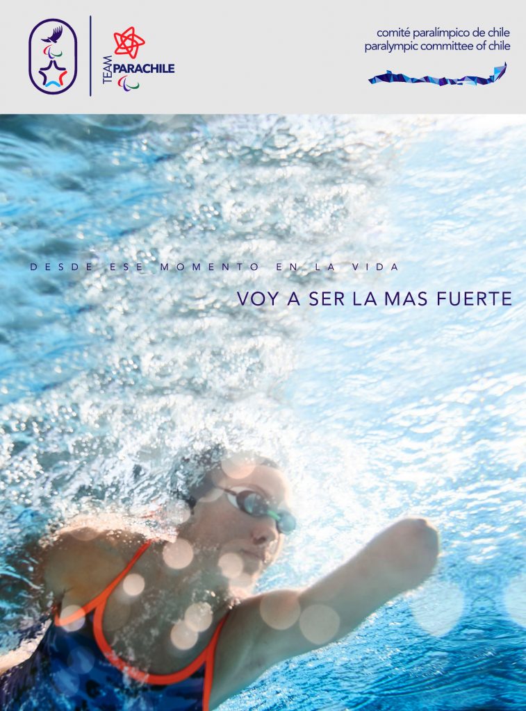 Santiago 2023 Comite Paralimpico Chile Branding Afiche PARA5