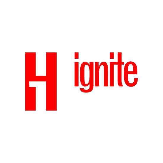 IGNITE logo white
